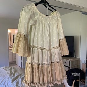 Cloud Nine Off the Shoulder Dress